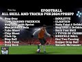 EFOOTBALL PES 2024 PPSSPP ALL SKILL & TRICKS - TUTORIAL VIDEO