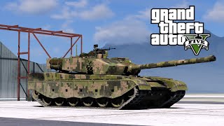 GTA V Type 99A Chinese Main Battle Tank Rampage [MOD]