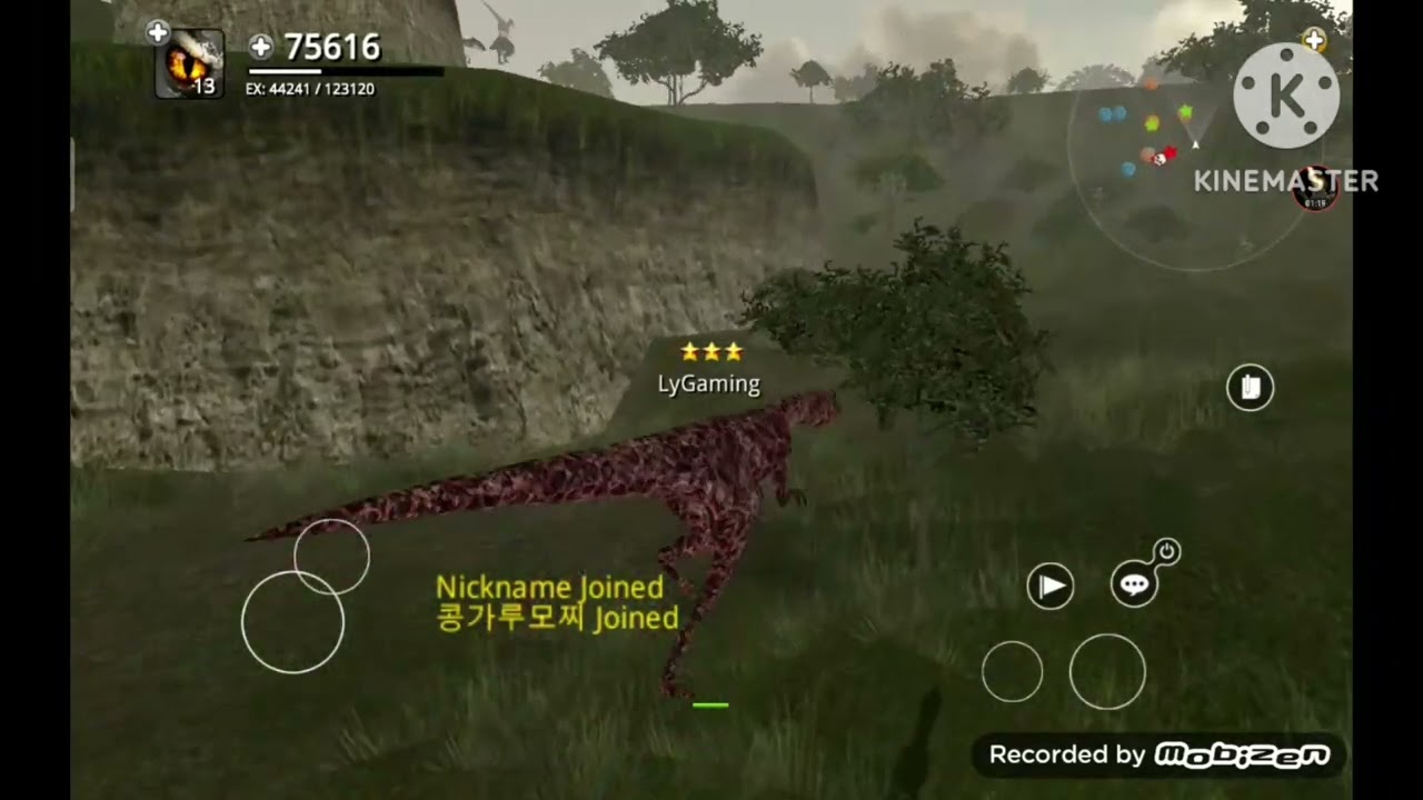 My First Game Video Playing Compsognathus in Dinos Online Part 1 Christmas Special