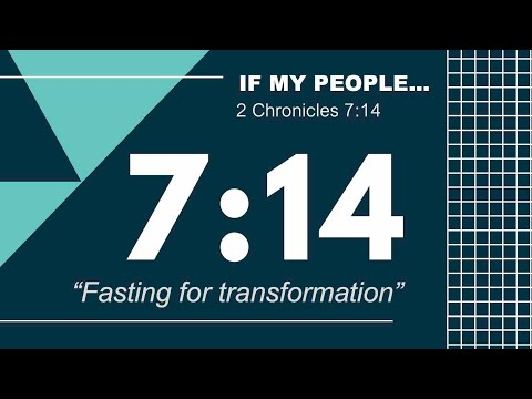 Transformation from the Inside Out:  Fasting for Transformation-- January 19, 2025