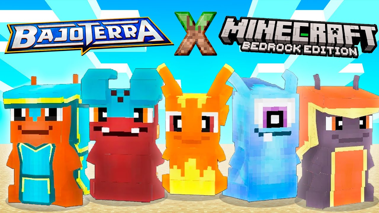 Convierte tu Minecraft Bedrock 1.21+ en BajoTerra con este INCREÍBLE Addon 🔥