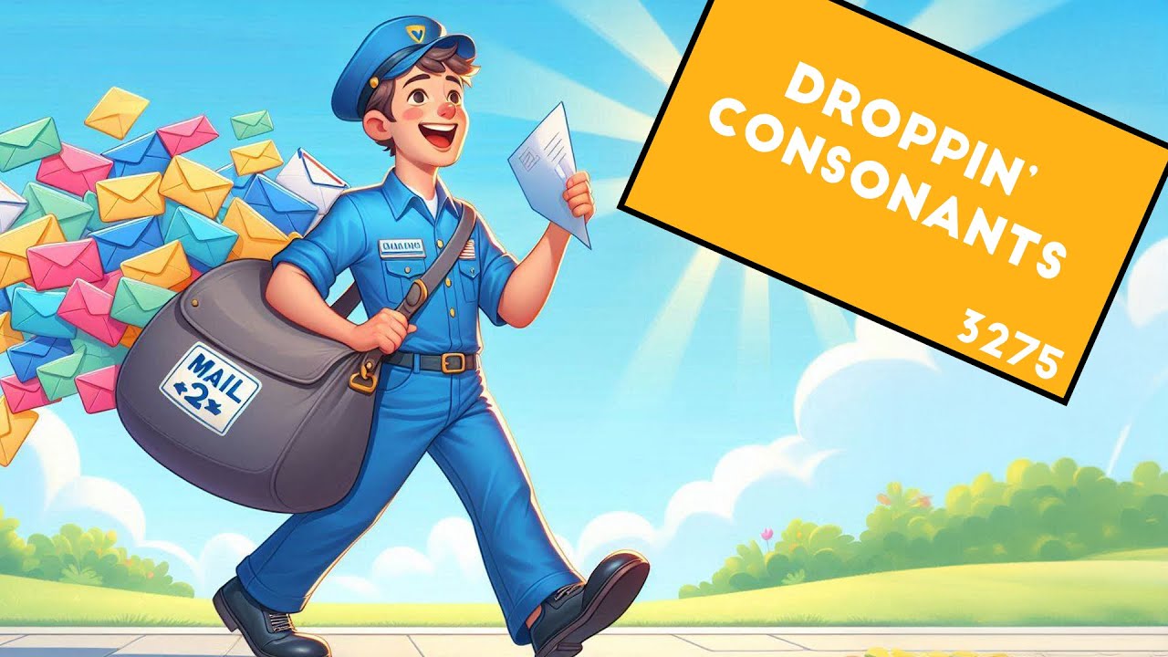 Ep 3275 : Droppin' Consonants