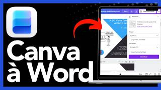 Comment enregistrer un design Canva dans un document Word – Pas à pas (2026)