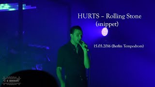HURTS – Rolling Stone (Tempodrom Berlin – 15.03.2016)