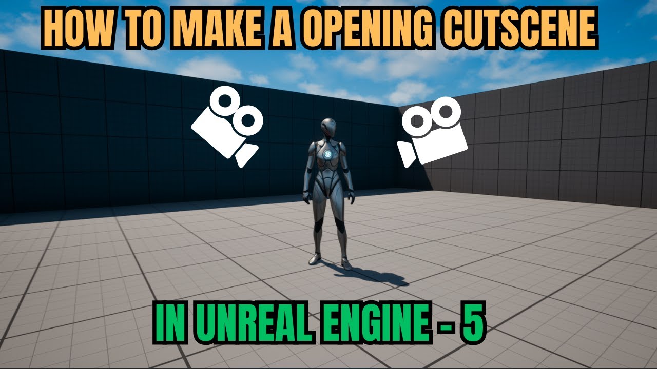 How to make a Opening cutscene in unreal engine - 5 - YouTube