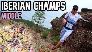 Incredible cliffs at the Iberian Champs (headcam orienteering)