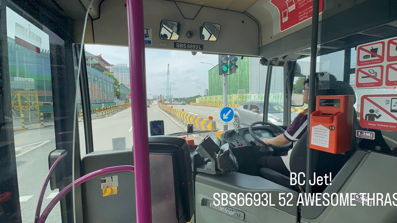 [SBST] [BC Jet; awesome thrash!!!] Mercedes-Benz Citaro on 52 - SBS6693L
