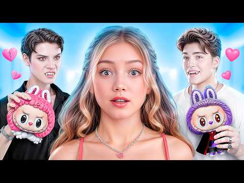 Two Vampire Boys Fight Over a Girl! Good Vampire vs. Bad Vampire!