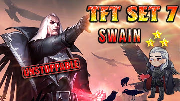 5000 HP 15k DMG Swain ⭐⭐⭐| TFT Set 7 Dragonlands