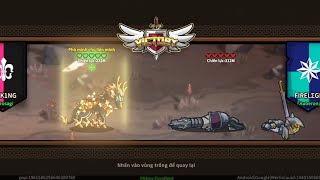 Mini Warrior Reborn. Alliance Clash. Kurosagi x Auberon. 222m x 312m