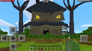 I Found MONSTER HOUSE in Minecraft Pocket Edition...