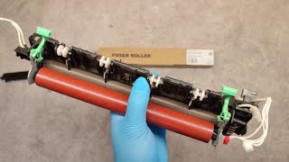 HOW TO REPLACE UPPER FUSER ROLLER AND LOWER PRESSUSRE ROLLER ON BROTHER DCP-7055, DCP-7060, DCP-7065