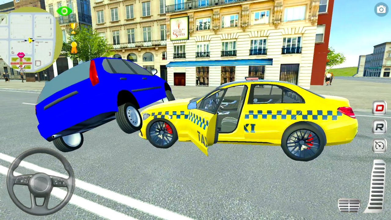 Taxi Police Car Simulator Mercedec C63 2021 - German Cars - Android  Gameplay