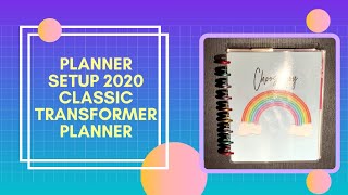Classic Happy Planner Setup 2020 | Transformer Planner