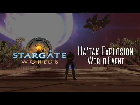 Stargate Worlds Dakara Ha'tak World Event from Canned MMORPG #savestargate