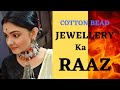 Cotton bead ka RAAZ  👀 @Zeeartjewellery