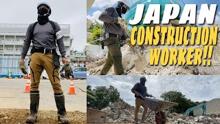 CONSTRUCTION WORKER IN JAPAN | A day in my life (Work Update) #TeamAivin