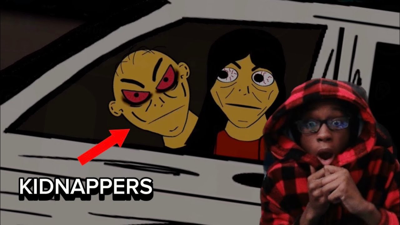 THEIR TRYNA CATCH HIM | REACTING TO 3 TRUE HORROR STORIES ANIMATED PART 5 