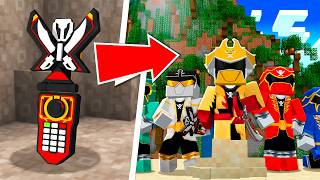 Criei um MORFADOR dos POWER RANGERS PIRATAS que funciona de VERDADE no Minecraft!