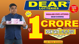 DEAR VULTURE EVENING FRIDAY WEEKLY LOTTERY LIVE TODAY 8.00 PM  |01.01.2021| LIVE FROM NAGALAND