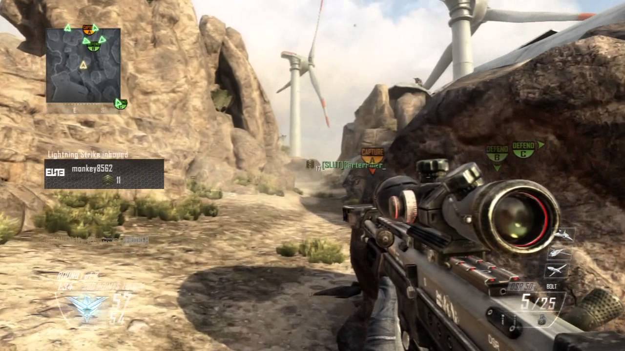 First Game with a Sniper: Not Bad (Black Ops 2 Sniping Gameplay)