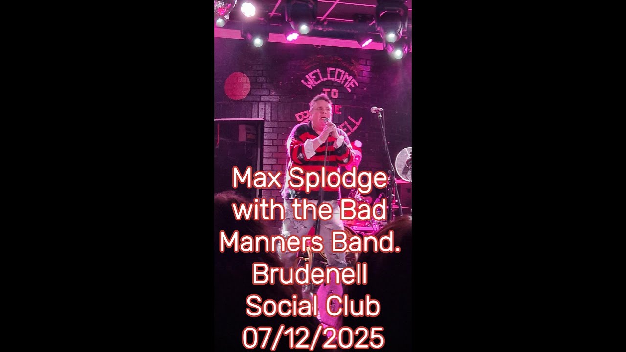 Max Splodge with the Bad Manners Band at the Brudenell Social Club 07/12/2025
