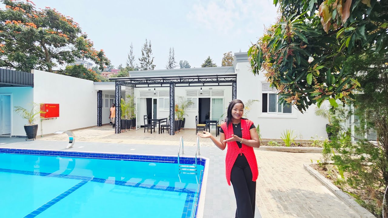 3 Bedrooms Fully Furnished Apartment For Rent in Kigali Rwanda 🇷🇼 