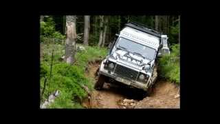 Land rover Defender off road driving - the best of 2012