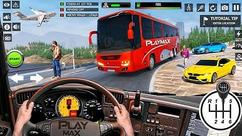 Dangerous bus driving / bus racing video / bus simulator ultimate gameplay / world bus driving sim