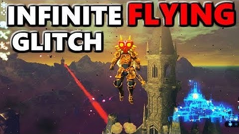 New Infinite FLYING glitch in Zelda Breath of the Wild (Switch)