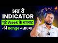 Nifty और Sensex की Weekly Range बताने वाला दुनिया का इकलौता Indicator