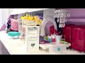 How to Decorate American Girl Dollhouse - Dressing Room Decoration