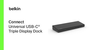 Belkin Connect Universal USB-C Triple Display Dock