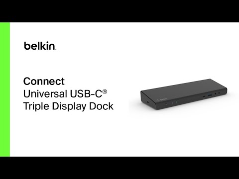 その他 Belkin Triple Display Dock 4k Amazon.com: Belkin 15-in-1 Universal Triple Display DisplayLink