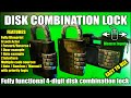 Disk Combination Lock Unreal Engine Asset.