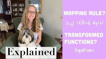Mapping Rule? Identify A, K, D, and C from equations?