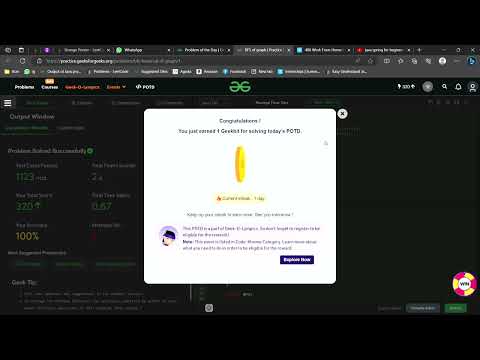 BFS of graph  GFG POTD || GeeksForGeeks #java #coding #code #programming #youtube #shorts #viral