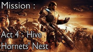 Gears of War: 2 - Act 4 Hive Mission Hornets' Nest
