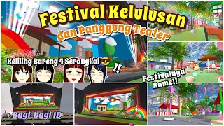 Download lagu CICI Tours SCHOOL FESTIVAL & CINDERELLA THEATER STAGE!!, FOR DRAMA | SAKURA SCHOOL SIMULATOR