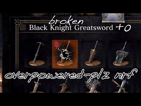 HATEMAIL! - Broken Black Knight Greatsword O.P.