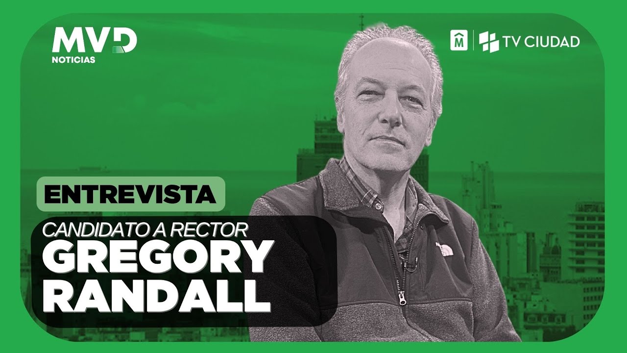 MVD Noticias - Entrevista a Gregory Randall, candidato a rector de la ...