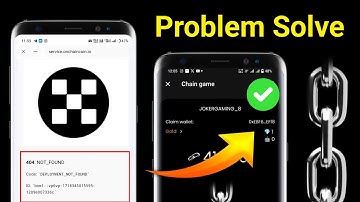 OnChain OKX Wallet Connect Problem Solve || OnChain OKX Wallet Connect || Chain Game Withdrawal