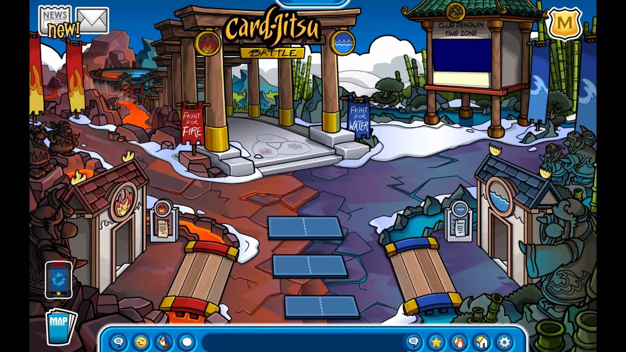 Club Penguin Music - Card-Jitsu Party 2011 - Main Theme