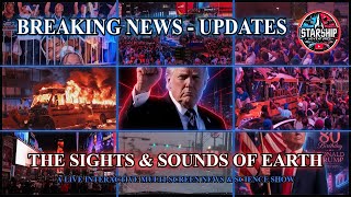 🔴LIVE Northeast Storms, Iran Peace Deal, & UFO Files Released | The Sights & Sounds of Earth