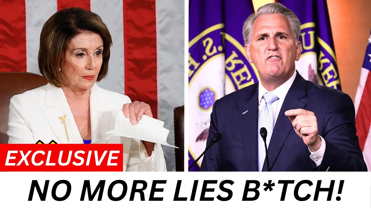 Pelosi DESTROYS McCarthy’s argument in the most savage political clash of 2025! 😱 Watch now 💥