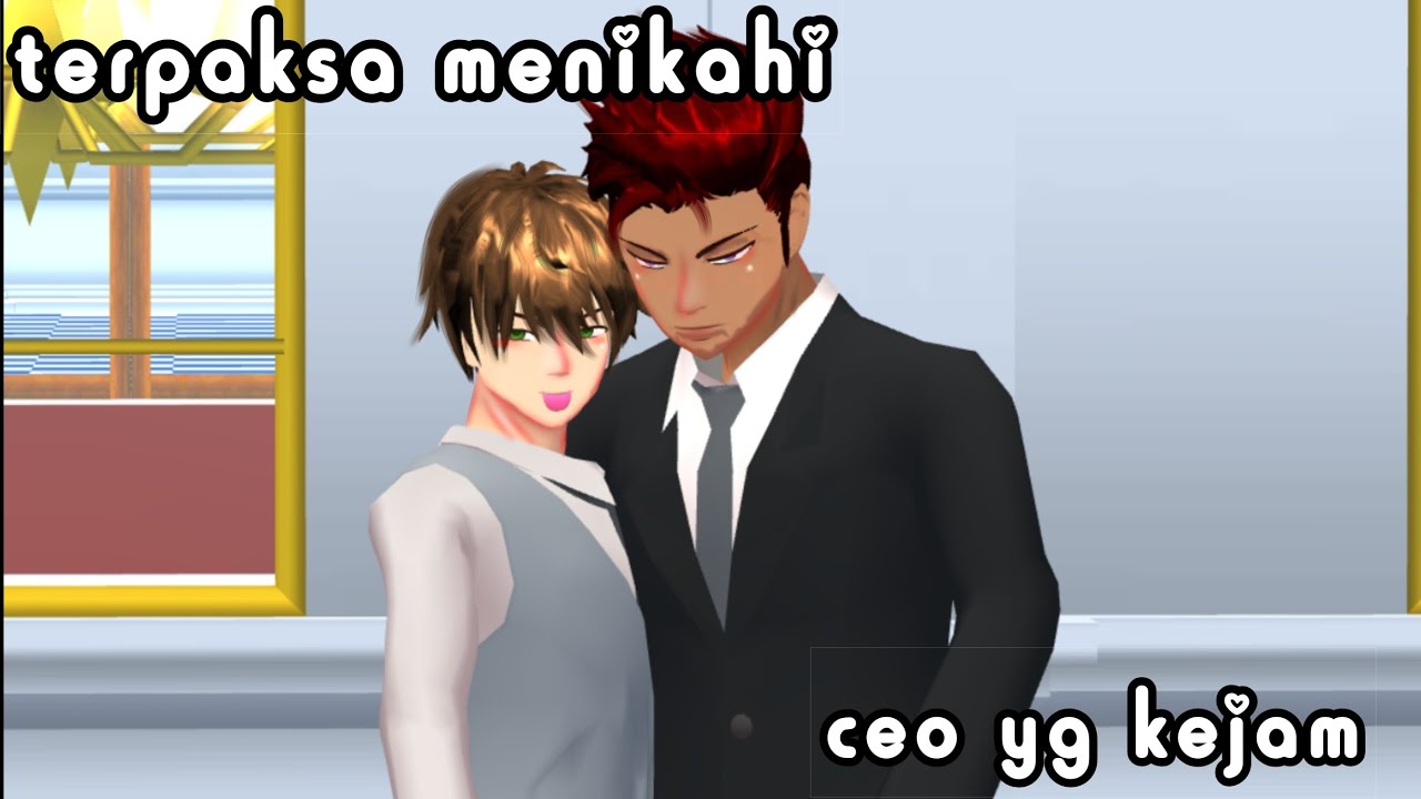 Drama baru (terpaksa menikahi ceo yg kejam) prat 3 {BL}# sakura school simulator# drama