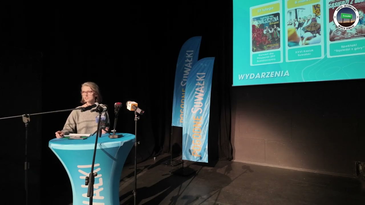 Kalendarz Wydarzeń Miejskich 2026 zaprezentowany w Suwałkach
