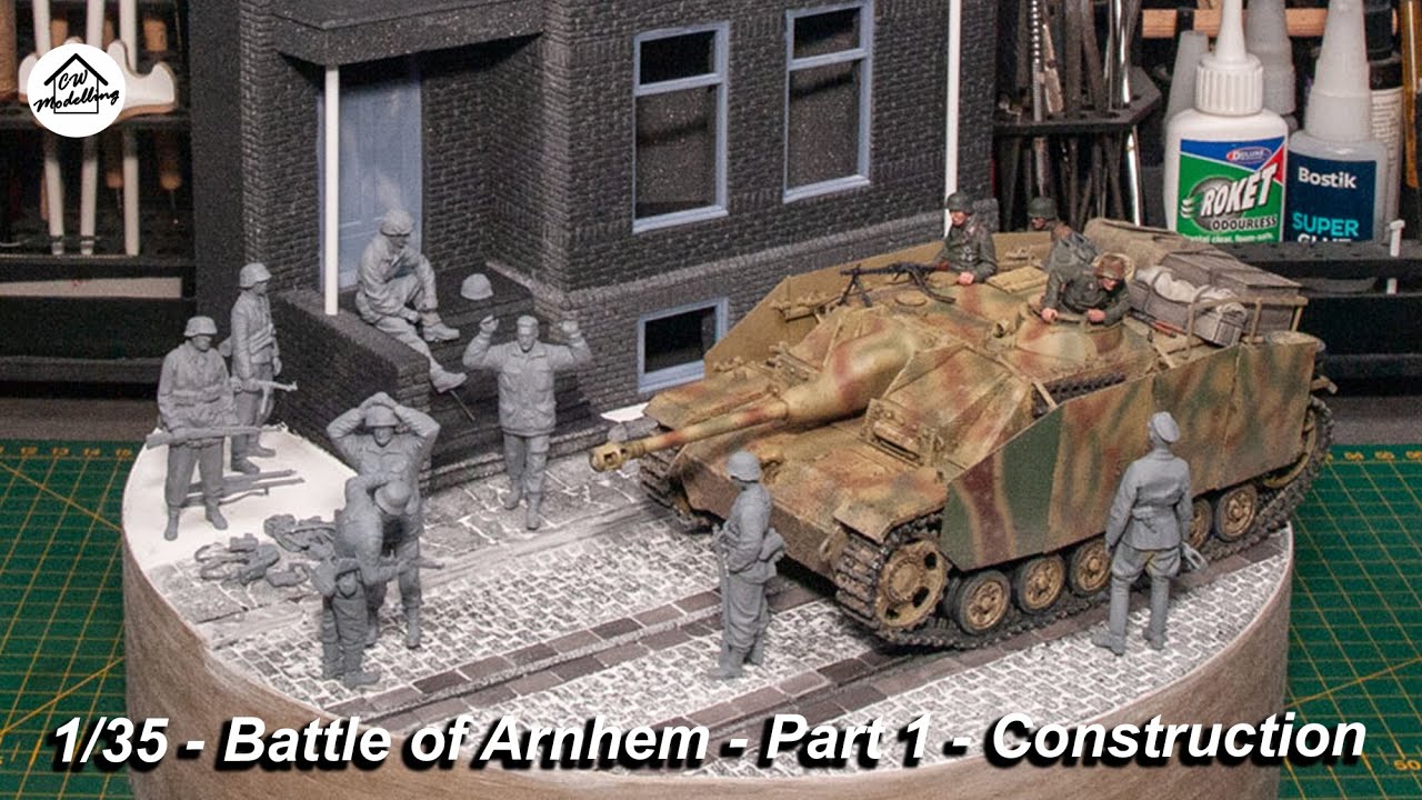 The Battle of Arnhem Part 1 Construction 1/35 WW2 Diorama YouTube