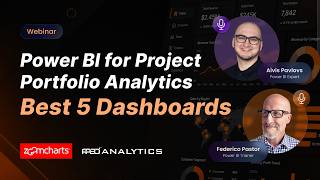 Full Top 5 Project Portfolio Performance Dashboards in Power BI Update
