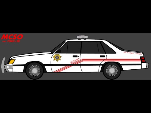 a realistic drive through 90's cali in a fourth gen 1983 ford ltd (no commentary)